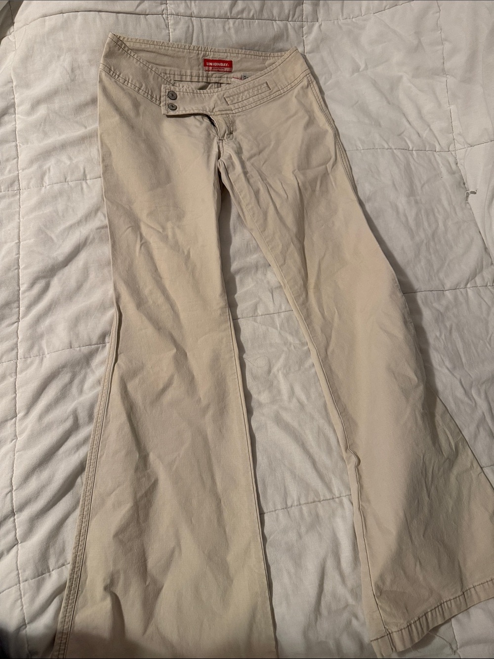 Union at stretch jeans